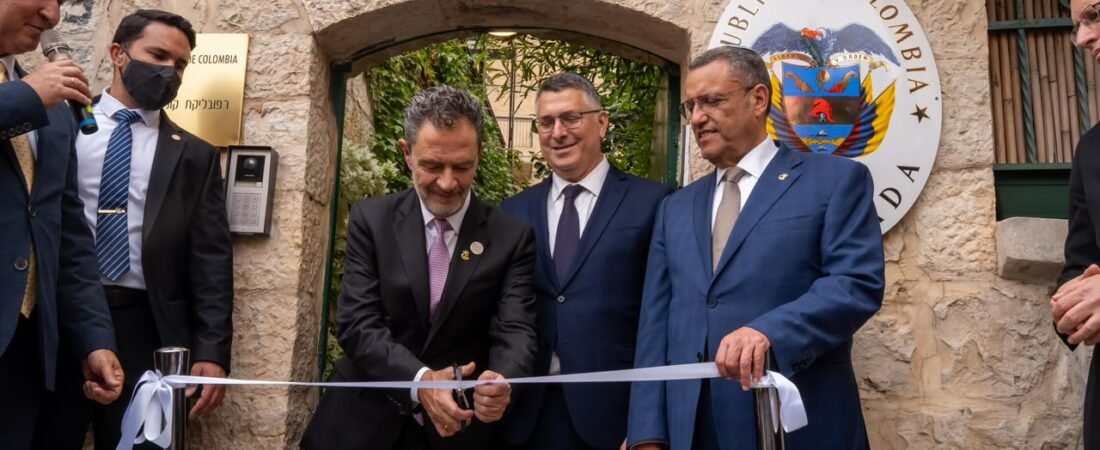 Colombia inaugura su embajada en Jerusalén y abre una nueva etapa en las relaciones con Israel