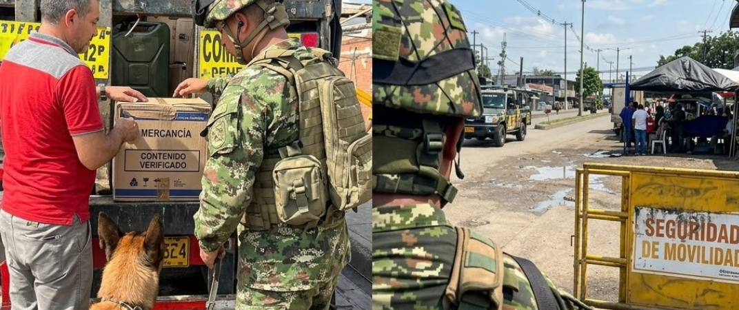 Interceptan en Santander de Quilichao vehículo con 400 kilos de explosivos que serían llevados a Cali