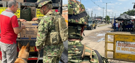 Interceptan en Santander de Quilichao vehículo con 400 kilos de explosivos que serían llevados a Cali