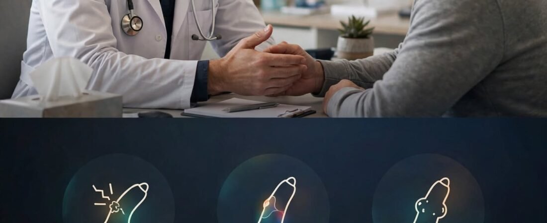 Estas seis señales en el pene podrían advertir problemas de salud, desde infecciones hasta enfermedades cardiacas