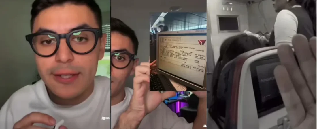 Pasajero expulsado de vuelo Delta Bogotá-Atlanta rechazó 150 dólares y reveló que aerolínea no encontró reporte de su salida